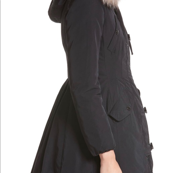 Moncler Arriette' Down Insul. Parka; Gen.  Fox Fur - Picture 6 of 7